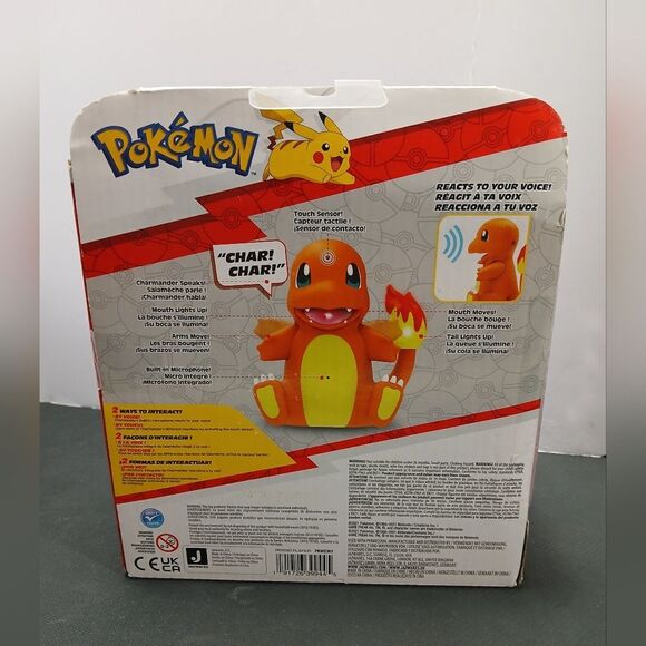 Pokémon My Partner Charmander Electronic Interactive Talking Figure NEW - Picture 2 of 4